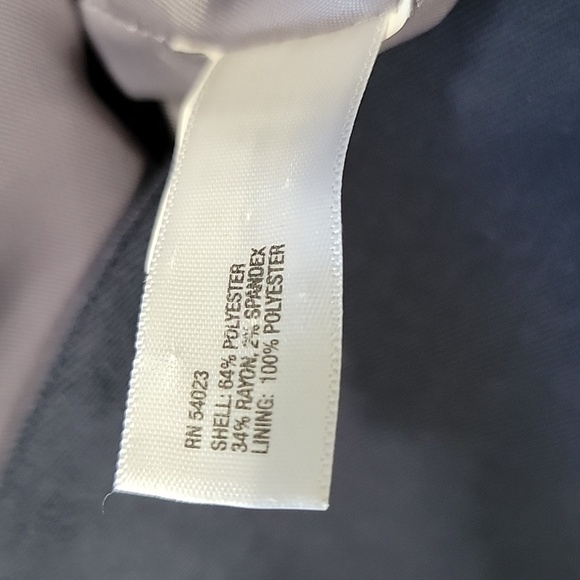 Gap Size 0 Navy Blue Fitted Blazer, Double Button, Excellent Used Condition - Picture 12 of 13